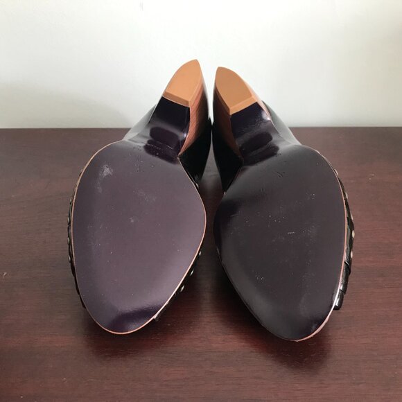 Le Due by Due Farina | Black Patent D'Orsay Heels - Picture 5 of 10